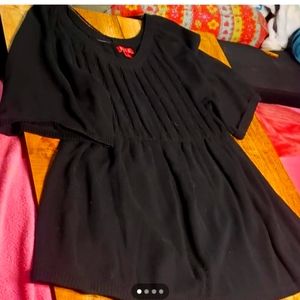 ELLE tunic short sleeve sweater size 1X